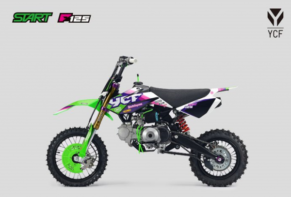 Kinder Motocross Dirtbike YCF START F125 LIMITED